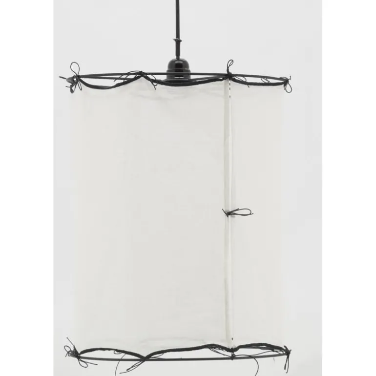 Abat-jour pour suspension en coton Riad