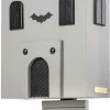 Abri château à chauve-souris en bois