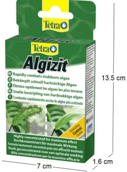 Agent anti-algues en algues en comprimés Tetra Agizit 10 comprimés