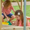 Aire de jeux en bois Castelwood avec cuisine extérieure offerte