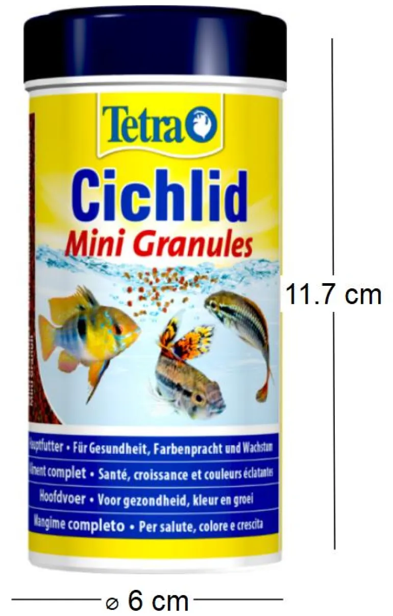 Aliment complet Tetra cichlid mini gran 250 ml
