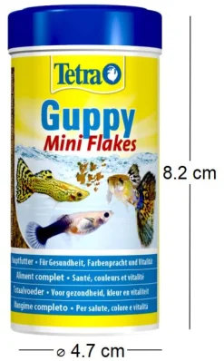 Aliment complet Tetra guppy (100 ml)