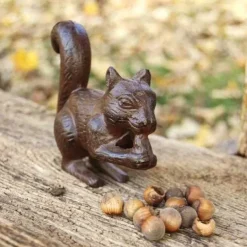 Animaux du jardin en fonte (Lot de 4) (Modèle 2)