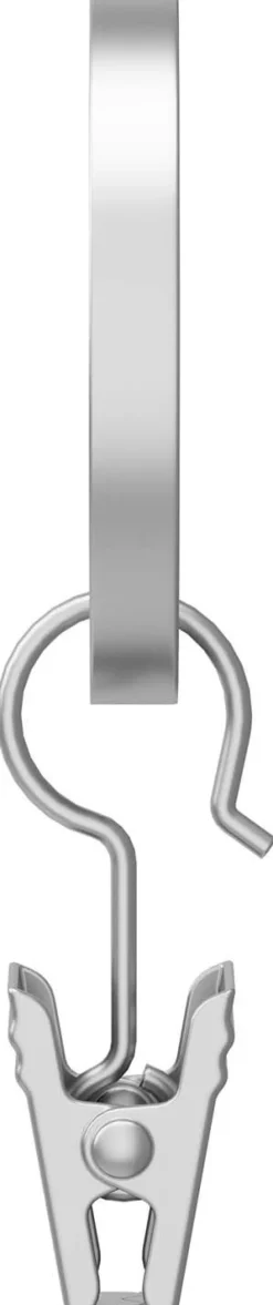 Anneaux à pinces Cappa (Lot de 7) (Nickel)