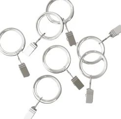 Anneaux à pinces Cappa (Lot de 7) (Nickel)