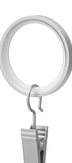 Anneaux à pinces Cappa (Lot de 7) (Nickel)