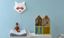 Applique animal masqué led (Raton laveur)