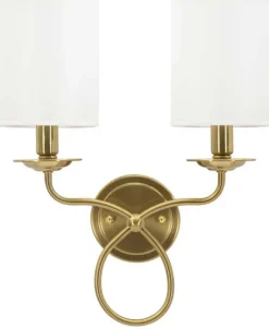 Applique murale double abat-jour Zagreb 35.5 x 17 x 43 cm