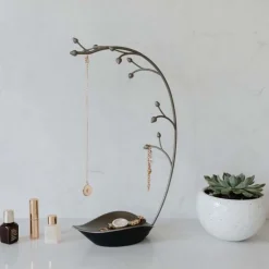 Arbre support à bijoux Orchid (Acier)