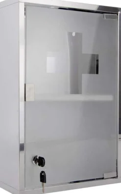 Armoire à pharmacie en métal Cabinet (Large)