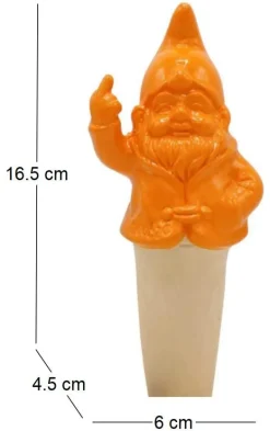 Arroseur goutte à goutte Nain F*ck 6 x 4.5 x 16.5 cm (Orange)