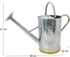 Arrosoir en acier galvanisé 9 litres