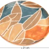 Assiette à dessert en grès Serena 21 cm (Lot de 6)