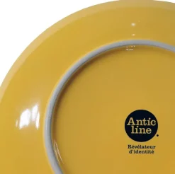 Assiettes colorées Brasserie bistrot (Lot de 6) (Assiettes plates - 27 cm)