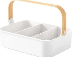 Bac de rangement avec poignée empilable Bellwood (35 x 26 x 13 cm)