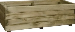 Bac à fleurs en pin traité First (55 litres)