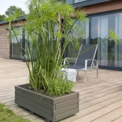 Bac à fleurs en pin traité First (55 litres)