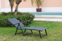 Bain de soleil pliable aluminium Tumbona Cama