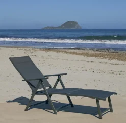 Bain de soleil pliable aluminium Tumbona Cama