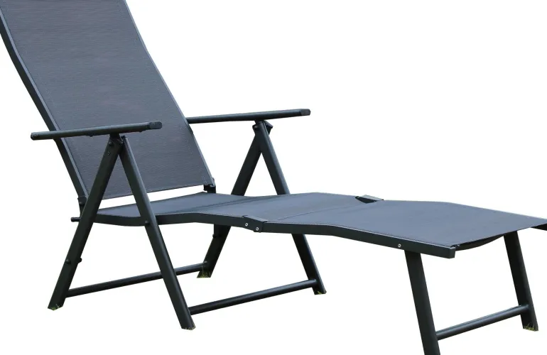 Bain de soleil pliable aluminium Tumbona Cama