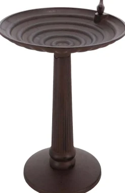Bain à oiseaux en fonte sur pied (XL - 37 cm)