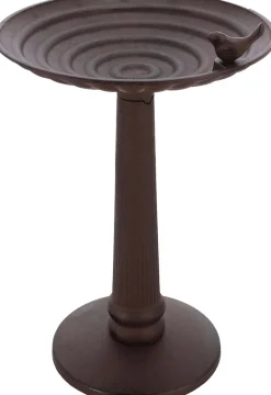 Bain à oiseaux en fonte sur pied (XL - 37 cm)