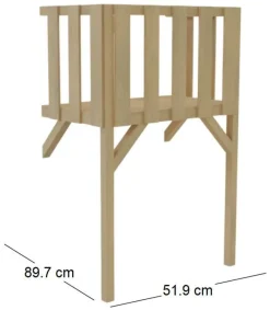 Balcon pour cabane Tower