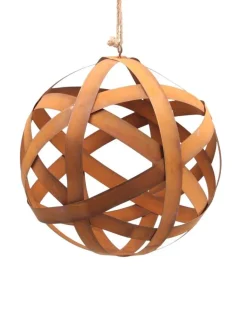 Balle ronde en fer à suspendre (30 cm)
