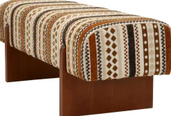 Banc en tissu Etnic 120.5 x 45 x 43 cm