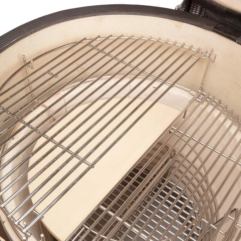 Barbecue grill Kamado en céramique haut de gamme (porte clés et gourde offerts) (XL - 56 cm)
