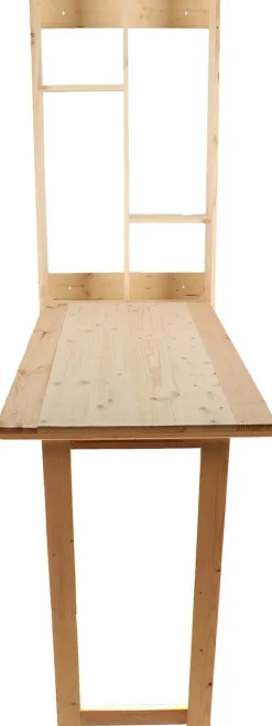 Bar d'extérieur avec table mange debout intégré
