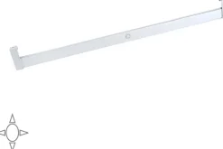 Barre de penderie pour armoire avec lumière led avec détecteur de mouvement Polux