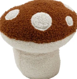 Bloc-porte en tissu Mushroom 22 cm (Marron)