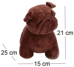 Bloque porte en tissu Sharpei 21x25 cm