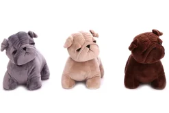Bloque porte en tissu Sharpei 21x25 cm