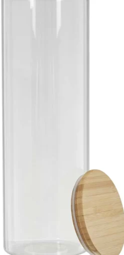 Bocal en verre et bambou 2L
