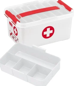 Boite à compartiments 1er Secours Q-line (6 litres)