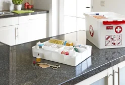 Boite à compartiments 1er Secours Q-line (6 litres)