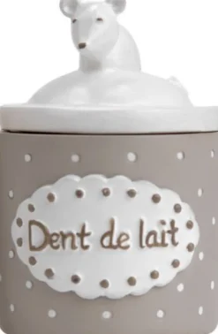 Boite à dents de lait souris (Taupe)