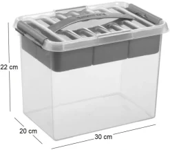 Boite de rangement Q-line MultiBox (9 litres)