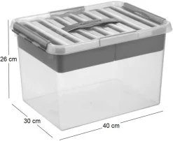 Boite de rangement Q-line MultiBox (22 litres)