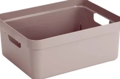 Boite de rangement Sigma home Box 24L (Rose)