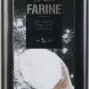 Boite à farine en métal embossé