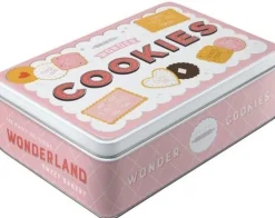 Boite à sucres publicitaire en métal (Cookies)
