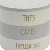 Boite à thé, infusion et café