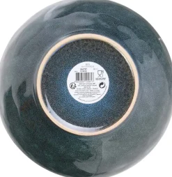 Bol en grès bleu 80 cl Au grès du temps (Lot de 6)