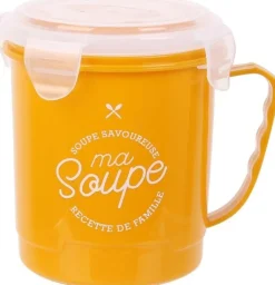 Bol à soupe spécial transport 65 cl (Jaune)