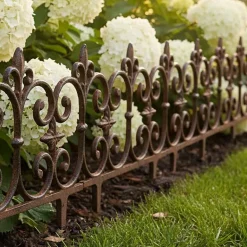 Bordure de jardin en fonte Valentine (Unitaire)