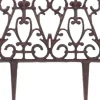 Bordure de jardin en fonte victorienne (Unitaire)
