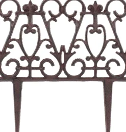 Bordure de jardin en fonte victorienne (Unitaire)